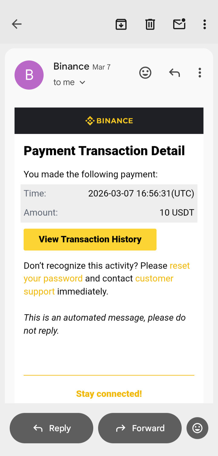 Payment Proof