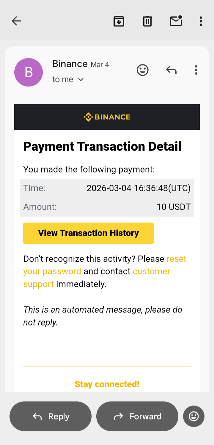 Payment Proof