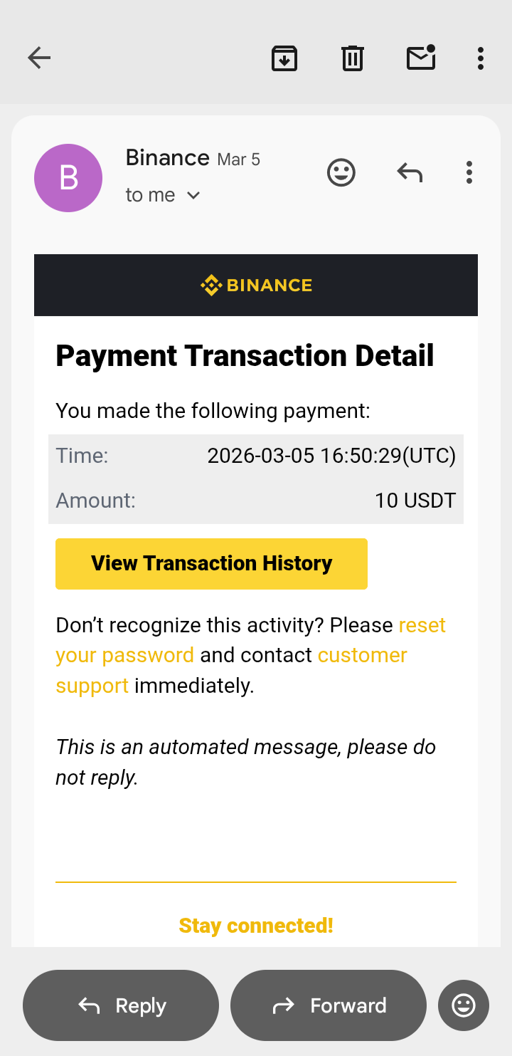 Payment Proof
