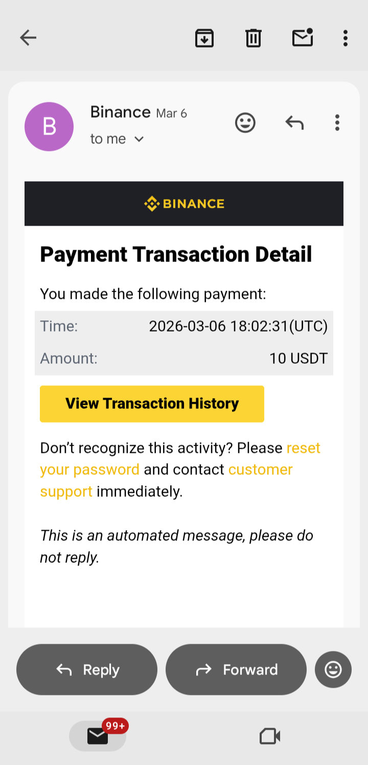 Payment Proof